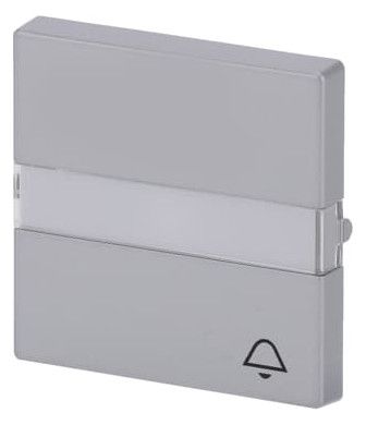 BJ 1764 NLI/KI-83 Wippe alusilber future linear Abdeckung f.Schalter/Taster
