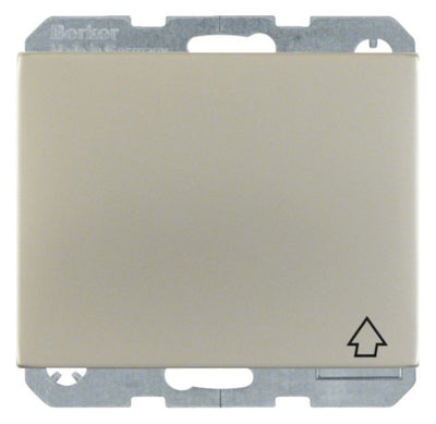 Berker 47517104 Steckdose SCHUKO+Klappd. u.erh.BS K.5 Edelstahl Rostfrei