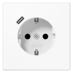 Jung LS1520-18CWW SCHUKOsteckdose m.USB Typ C
