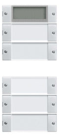 GIRA 214503 Wippenset 5fach Plus (2+3) BSF System 55 Klar/Reinweiß glänzend