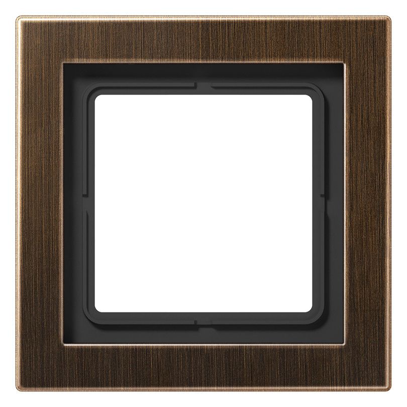 Jung MED2981AT Rahmen 1fach LS/FD-design Messing antik