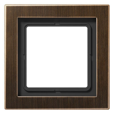 Jung MED2981AT Rahmen 1fach LS/FD-design Messing antik