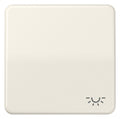 Jung CD590BFL Wippe Symbol Licht bruchsicher weiß