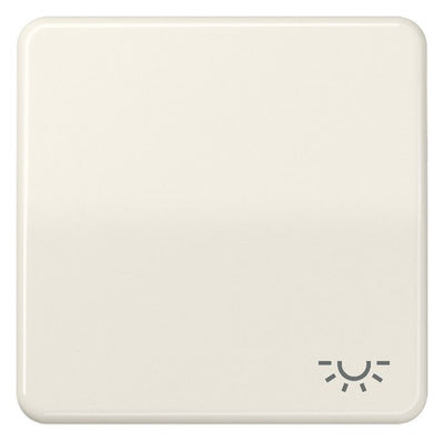 Jung CD590BFL Wippe Symbol Licht bruchsicher weiß