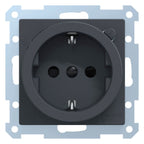 Mert 232814 FI-SCHUKO-Steckdose BRS anthrazit System M