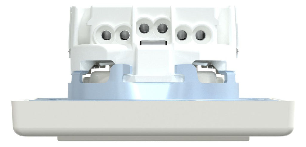 Mert MEG 2301-1519 SCHUKO-Steckdose StK volle Platte polarweiß M-SMART