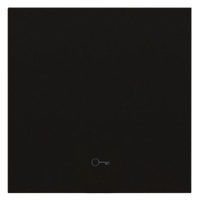 Panasonic WDTR00181EBE-EU1 Plus 55 Wippe matt schwarz m.Symbol Schlüssel