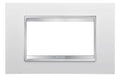 GEWISS GW16204TB Abdeckrahmen LUX 4M Milchweiss