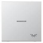 Jung AL2990KO5L Wippe Symbol Licht m.Lichtleiter LS Aluminium