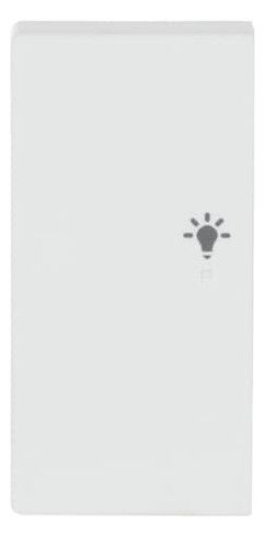 BJ 6231-21-884 Wippe/L 2f Licht studioweiß matt Busch-free@home future l