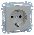 Mert MEG 2351-0460 SCHUKO-Steckdose+Kz Trockner BRS StK aluminium System M