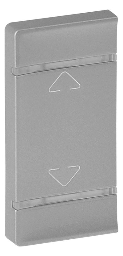 Legrand 755402 Wippe BUS/SCS m.Symbol Auf/Ab 1M beids. Valena Life Aluminium