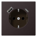 Jung AL1520-15CAD SCHUKO-Steckdose m.USB Typ AC