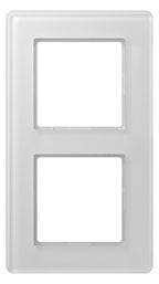 Jung AV582GLMWW Glasrahmen 2f senkr.eu.waager.e Montage Glas A VIVA al