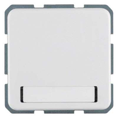 Berker 471909 Steckdose SCHUKO m.Klappd. u.B-feld wg Up IP44 polarweiß glänzend
