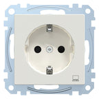 Mert MEG 2350-0319 SCHUKO-Steckdose+Kz Computer BRS StK polarweiß gl.Sys.M