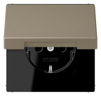 Jung LC1520NBFKL242 SCHUKO Steckd.m.Klappdeckel LC32141
