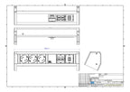 Bachmann 339.1006 DESK 3xSchuko 2xCat5e 1xUSB GS
