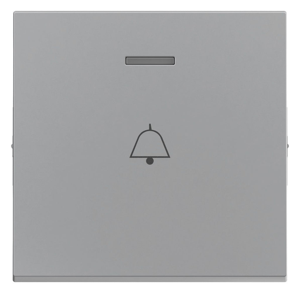 Legrand 765215 SEANO Wippe beleuchtet m. Symbol Klingel Farbausführung Aluminium