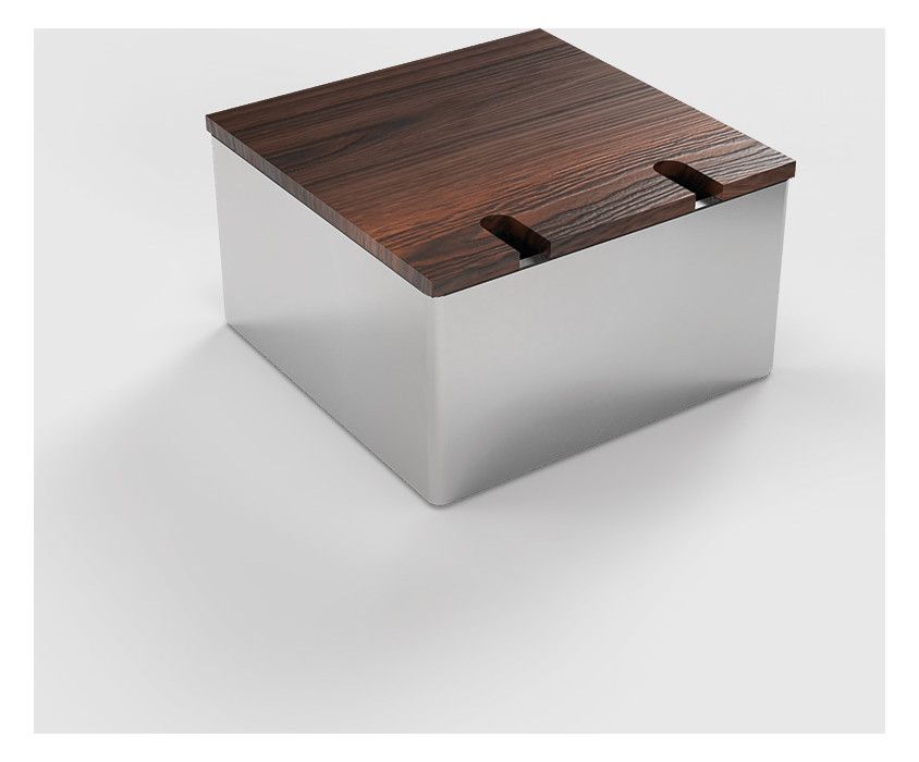 Bodensteckdose 8802B 2x Schuko belegbar 8802B-1-0