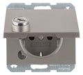 Berker 47637004 SCHUKO Steckdose m.Steckklemme Klappd.Schloss