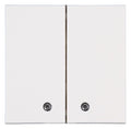 Kopp 862101105 HK07 Flächendoppelwippe m transparenter Linse reinweiß