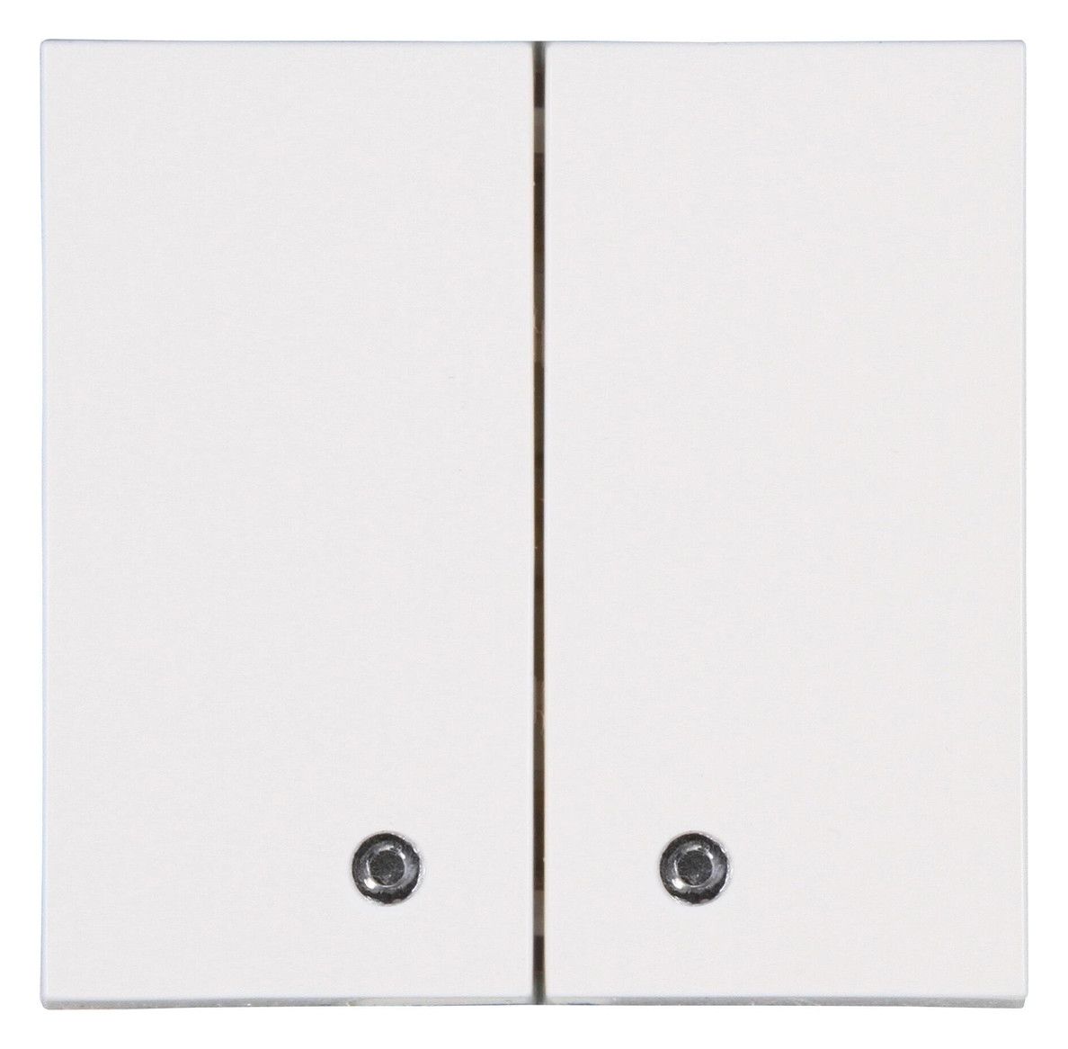 Kopp 862101105 HK07 Flächendoppelwippe m transparenter Linse reinweiß