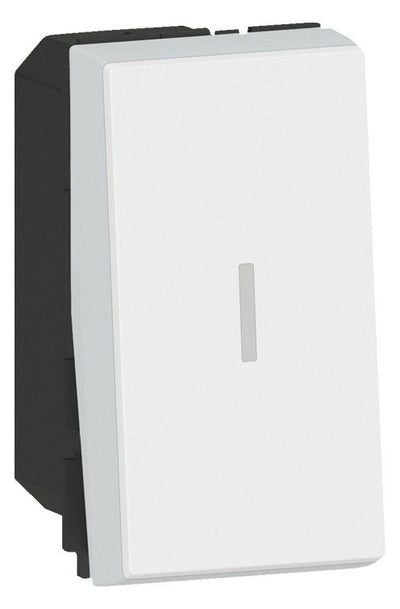 Legrand 077060L MSC Wechselschalter 20A (SK) 1-modulig beleuchtbar ultraweiß
