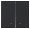 Kopp 862115120 HK07 Flächendoppelwippe m roter Linse anthrazit