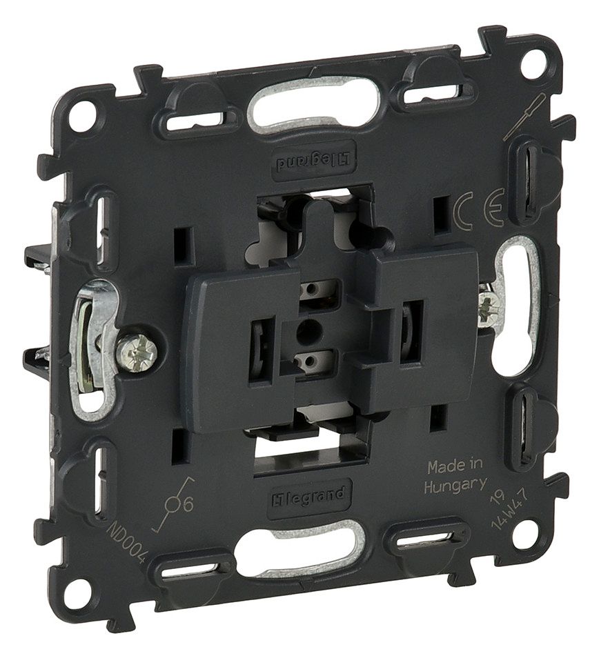 Legrand 752010 Wechselschalter 1-polig (SL) 10AX bel. LED Valena IN’MATIC