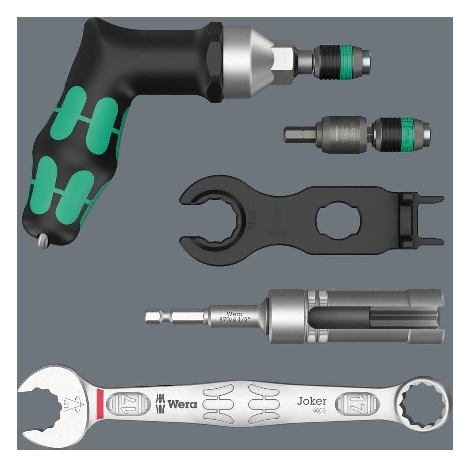Wera 9524 Photovoltaik Montage-Werkzeugset 1 05136043001