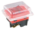 Bachmann 924.136 Wippenschalter r/rot Serie 8014 2pol Ausschalter bel.