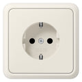 Jung 51520 SCHUKO®-Steckdose 16 A 250V ~ m.Rahmen Duroplast Serie CD weiß