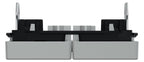 Mert 437560 Wippe f.Serienschalter m.Fenster aluminium M-PLAN