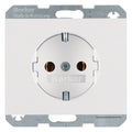 Berker 47157009 Steckdose SCHUKO K.1 polarweiß glänzend