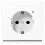 Jung LS1520-OWWLNW SCHUKO-Steckdose m.LED-Licht