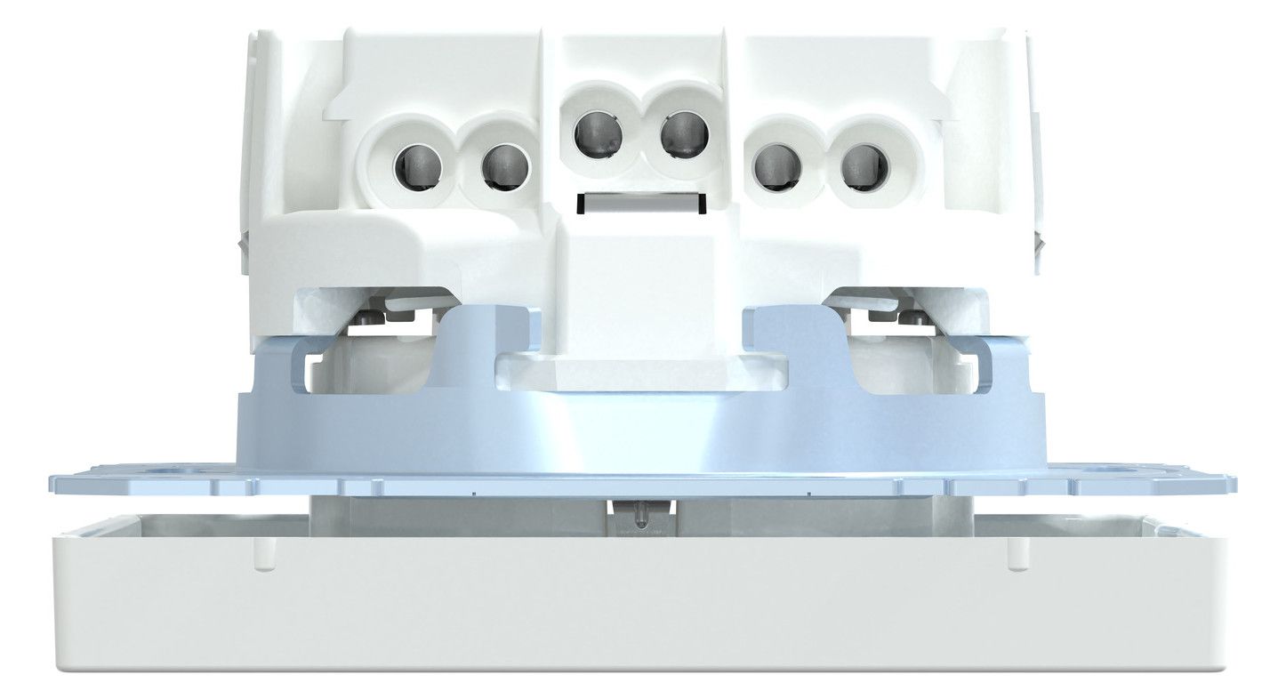Mert MEG 2301-6035 SCHUKO-Steckdose Steckklemme Lotosweiß