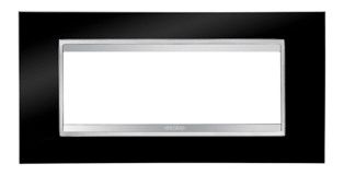 GEWISS GW16206TN Abdeckrahmen LUX 6M Tonerschwarz