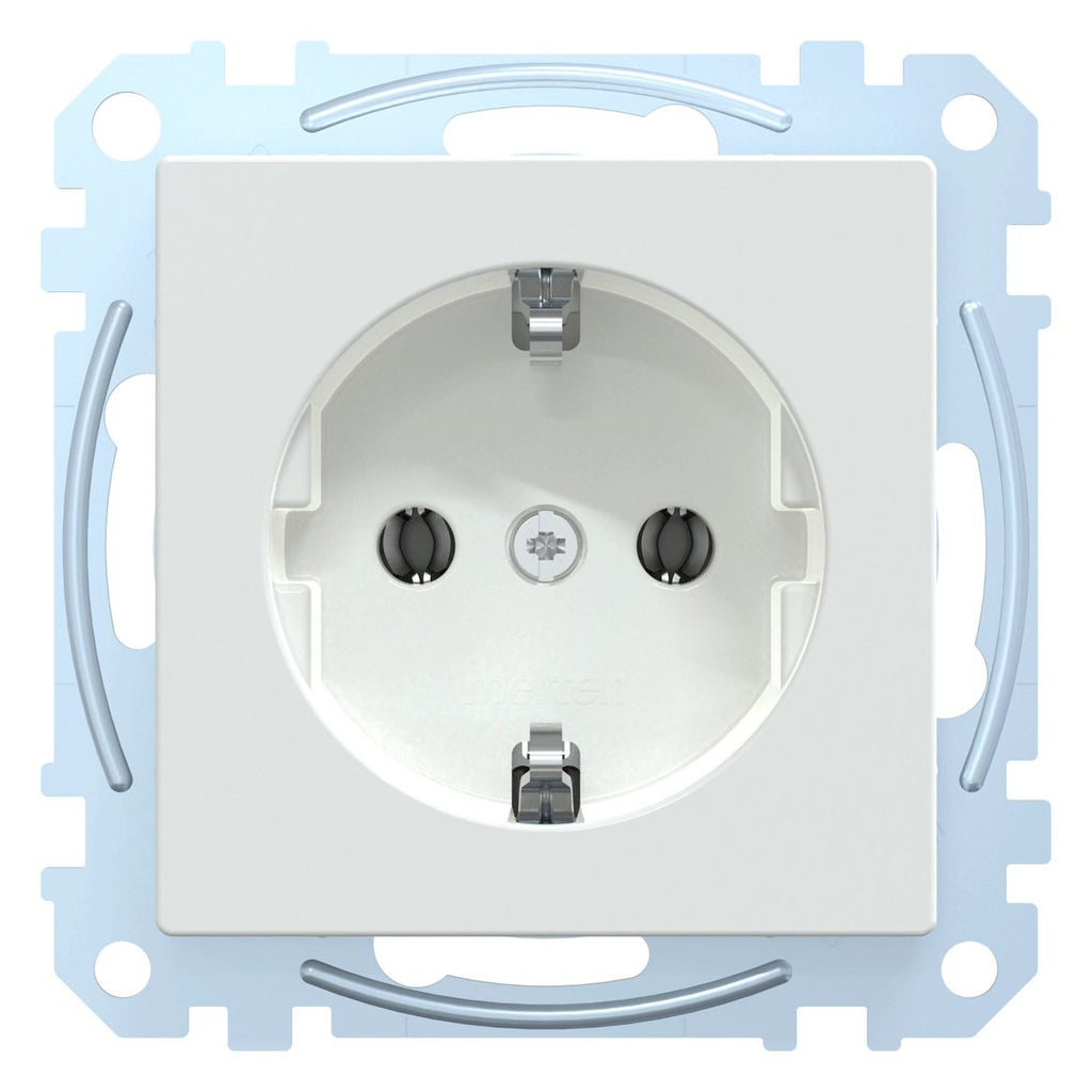 Mert MEG 2301-0325 SCHUKO-Steckdose StK aktivweiß glänzend System M