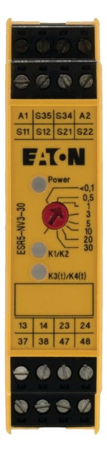 EATON ESR5-NV3-30 Sicherheitsrelais 24VDC 4 Freigabepfade 2verz. 118705