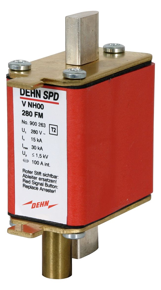 Dehn 900263 VNH00280FM Überspannungs- ableiter Typ 2/1p 280V AC f.NH00