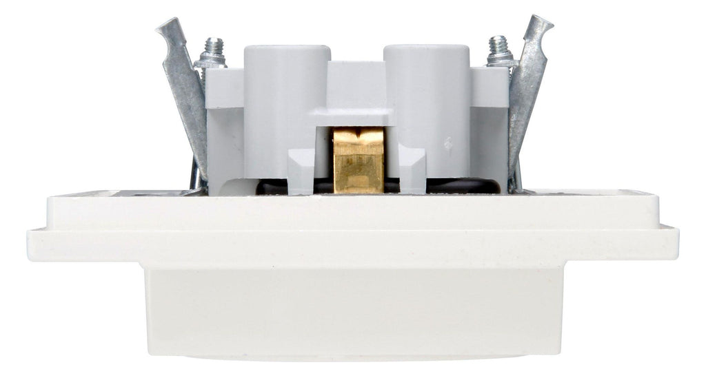Kopp 940229004 HK07 Schuko Steckdose 2f erh.Ber.schutz reinweiß