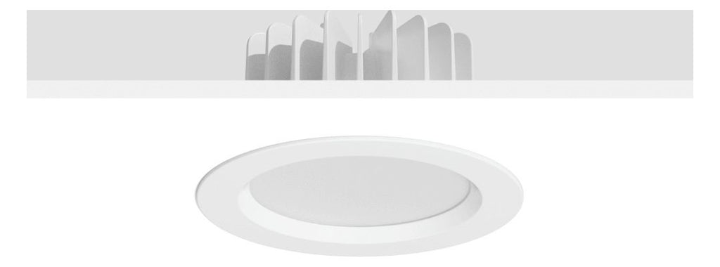 RZB 901434.002.1 Einbaudownlight LED 24,4W-4000K D180 H92,107° 1550lm