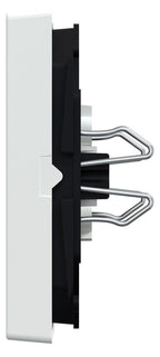 Mert MEG 3456-0325 Doppelwippe m.rotem Fenster aktivweiß glänzend System M