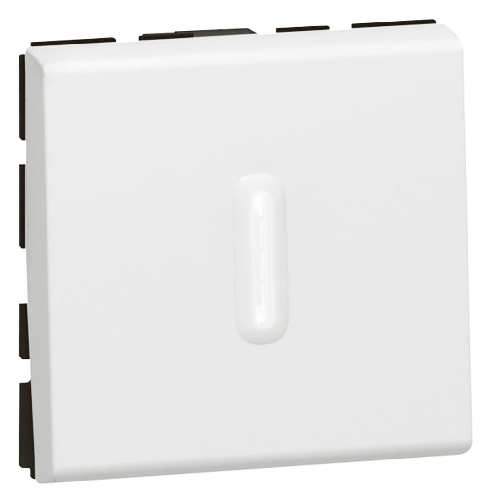 Legrand 077064 Wechselschalter beleuchtet 2polig 20A Mosaic ultaweiß