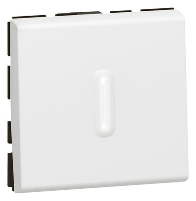 Legrand 077064 Wechselschalter beleuchtet 2polig 20A Mosaic ultaweiß