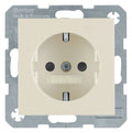 Berker 41238982 Steckdose SCHUKO m.erh.BS S.1 weiß glänzend
