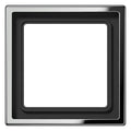 Jung GCR2981 Rahmen 1fach LS/FD-design glanzchrom