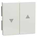Mert 432419 Wippe f.Rollladenschalter/ taster polarweiß glänzend System M