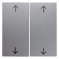 Berker 16441404 Wippe m.Aufdruck Symbol Pfeile B.7 alu matt